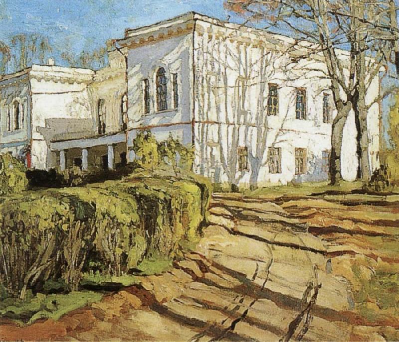 Stanislav Zhukovsky The White House oil painting image
